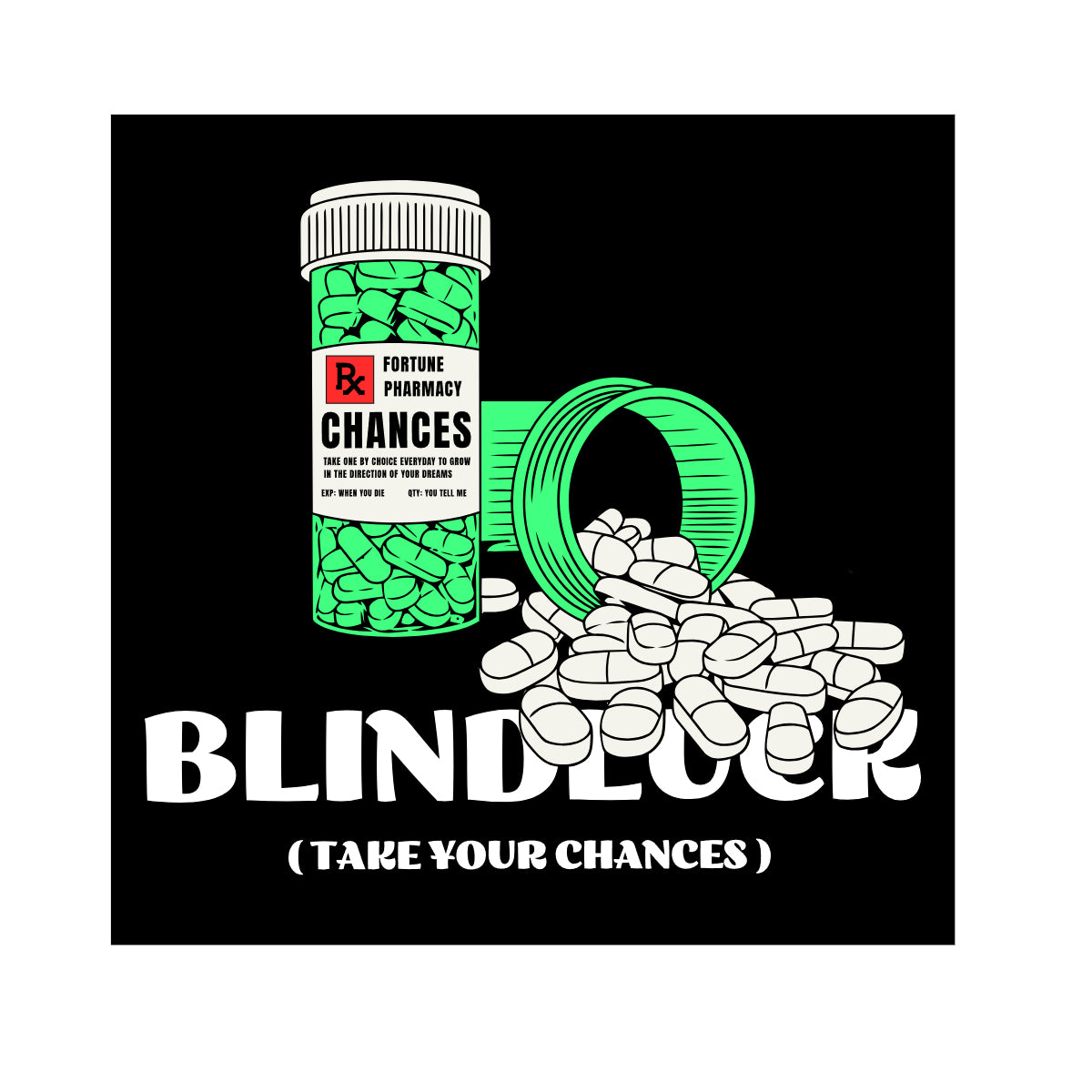 TAKE YOUR CHANCES STICKER