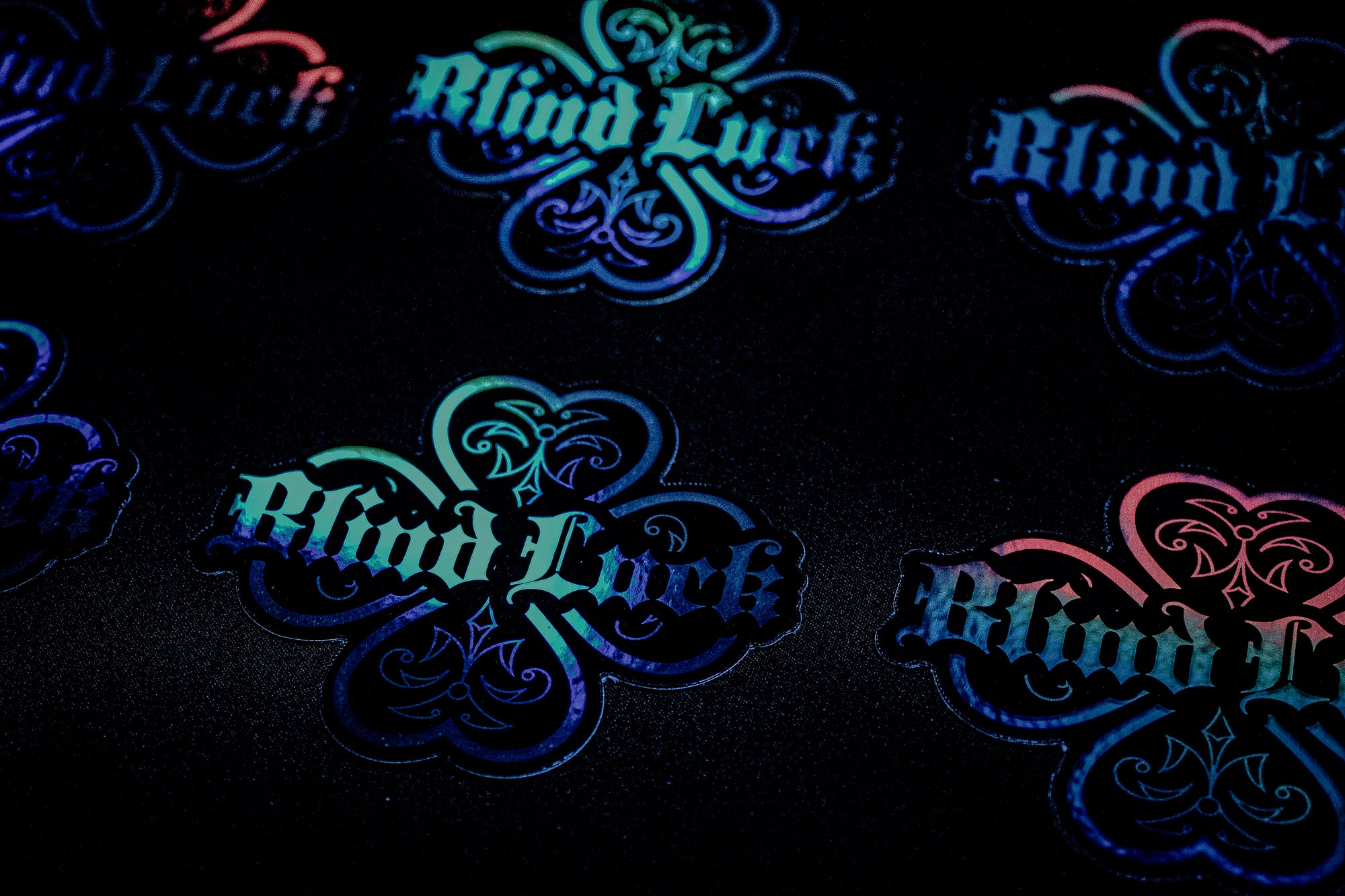 Sticker, Holographic Sticker, Streetwear Brand, Urban Clothing, Logo, Lucky, 777